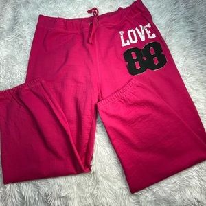 JRS HOT PINK Joggers | LOVE 88